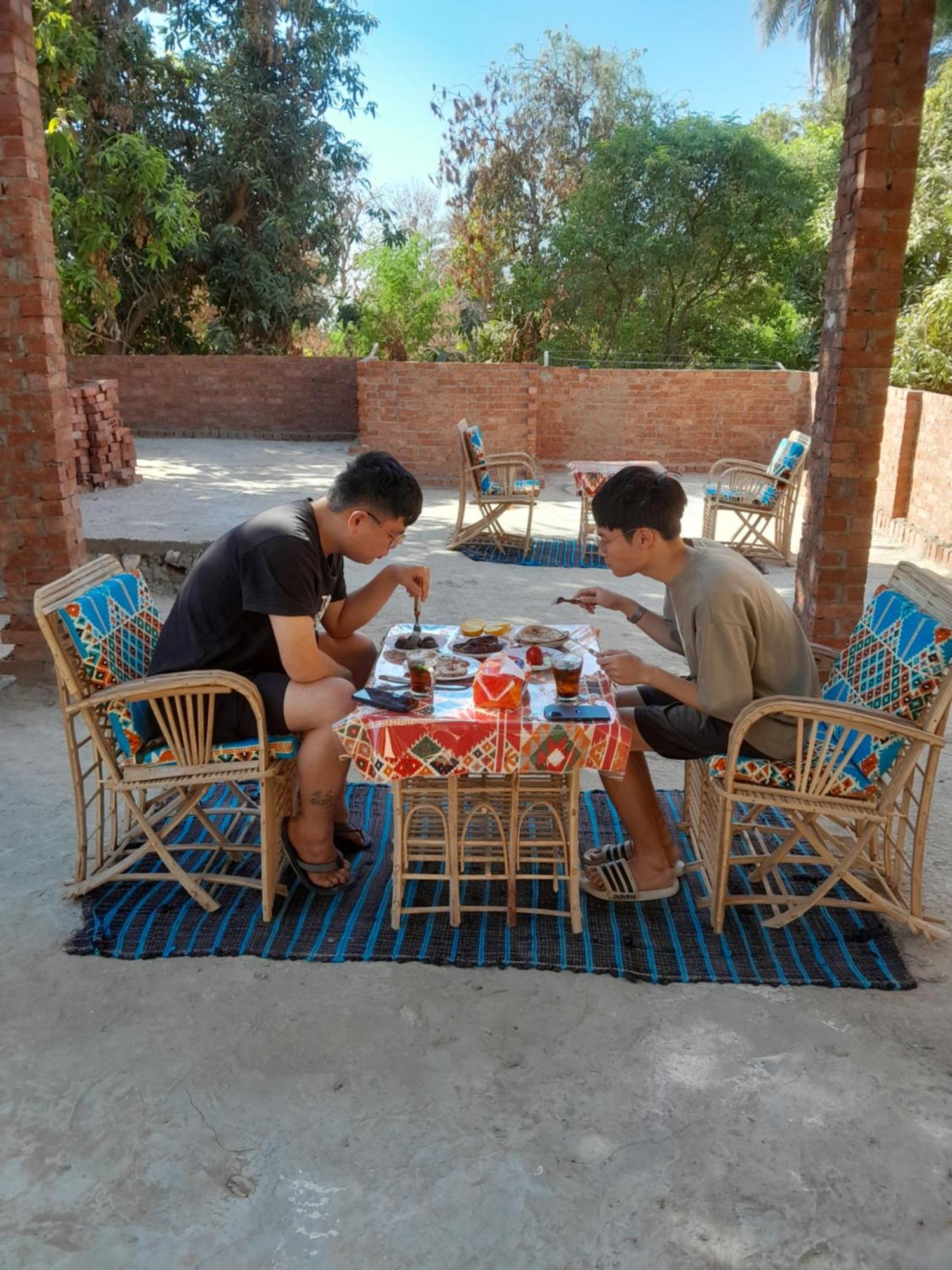 Хостел Kashta Nubian Guest Houst Асуан Экстерьер фото